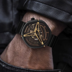 Hexagonal Storm Men's Watch